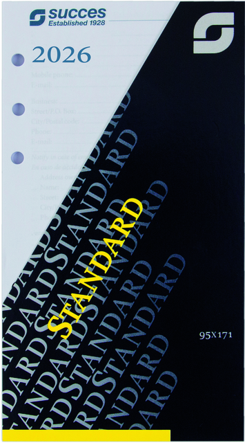 Calendarium 2026 Succes Standard 7dagen/2pagina's