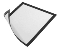 Duraframe Durable 494701 magnetisch A5 zwart 5 stuks