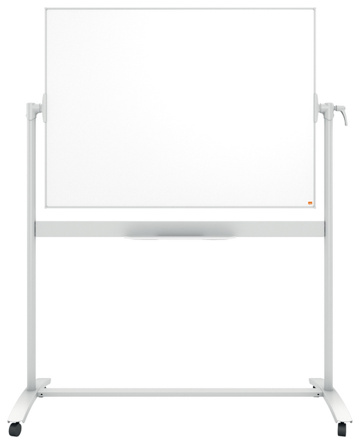 Whiteboard Nobo kantelbord mobiele 90x120cm staal