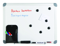 Whiteboard Desq 450x600mm in kunststof draagtas