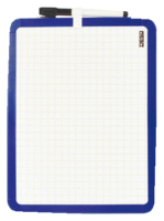 Whiteboard Desq 21x28cm tweezijdig magnetisch