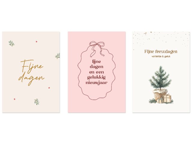 Set/12 Wenskaarten assorti Officious C12