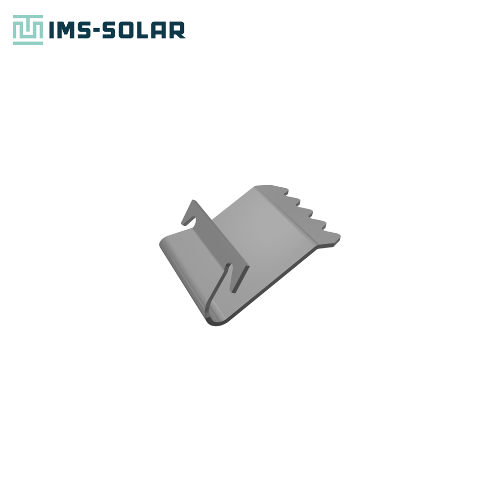 IMS RVS paneel aardingklem