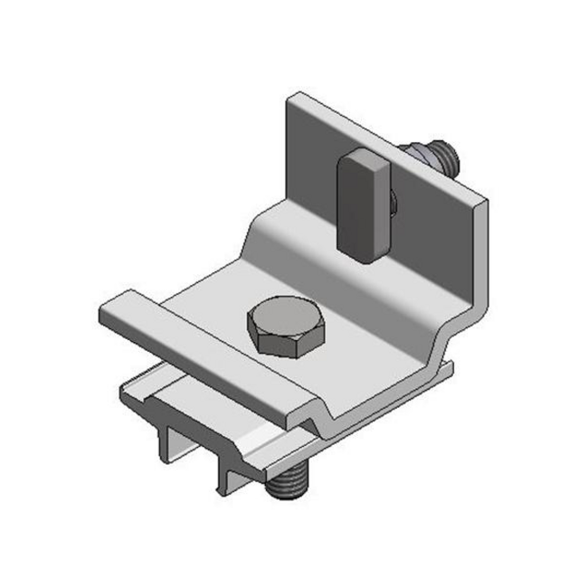 Alu klem cross-rail Side++ met Side++