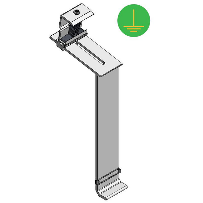 Alu. paneelondersteuning achtervoet ValkPro+ (staander)