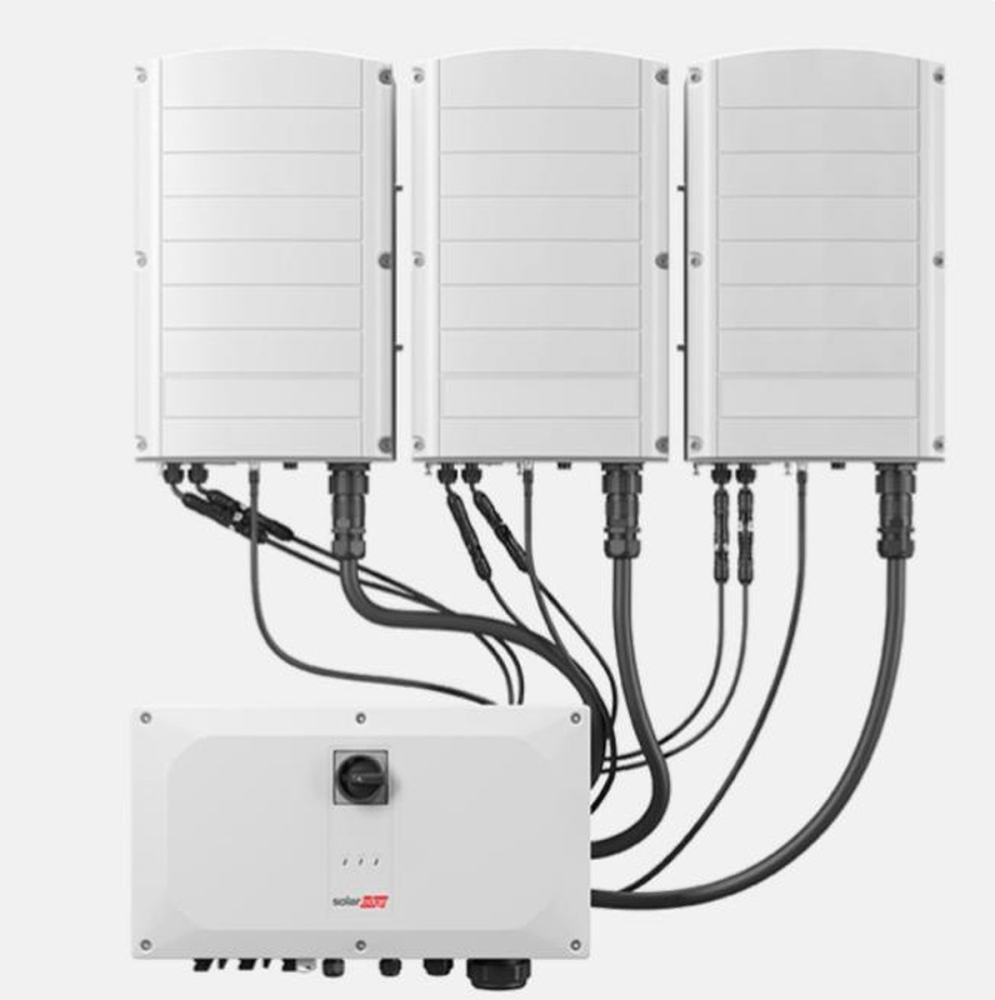 SolarEdge 3fase 66.6kW, Synergy, Single DC input ,DC SPD, MC