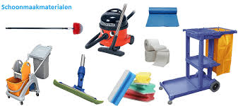 Schoonmaakmaterialen