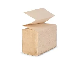 Handdoekpapier Bamboi V-fold 2-laags 25x20 cm doos 15 bundels à 214 vel