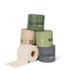 Bamboi compactrol toiletpapier, 2 laags 24 rol x 100 m