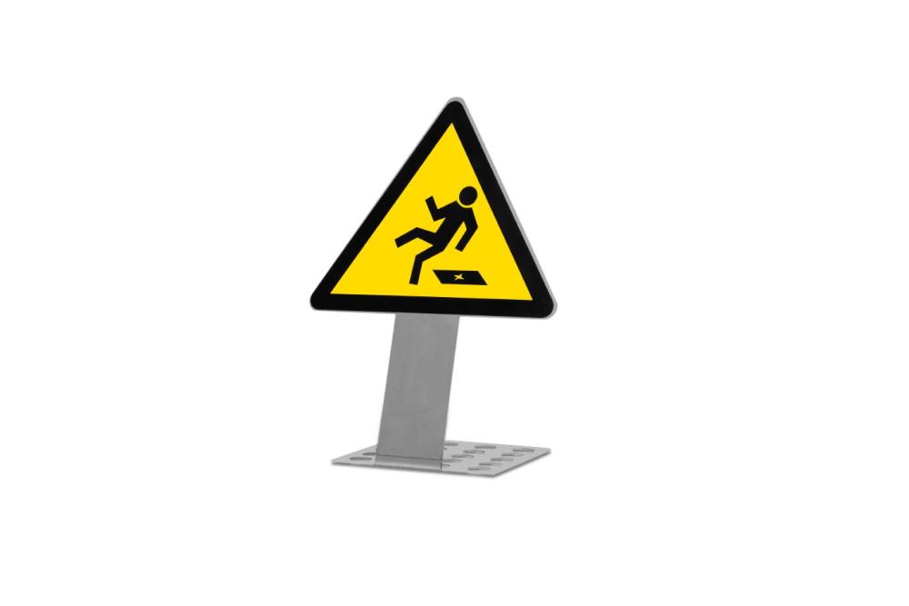 RVS Pictogram Doorvalgevaar