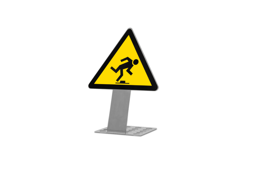 RVS Pictogram Struikelgevaar
