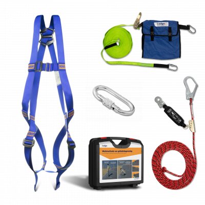 Veiligheidsset Basic A (incl. mobiele leeflijn)