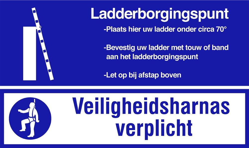 Veiligheidsbord Combi-pictogram