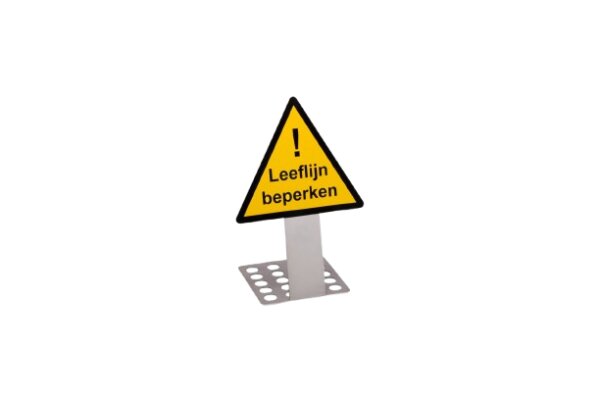 Sticker Leeflijn beperken