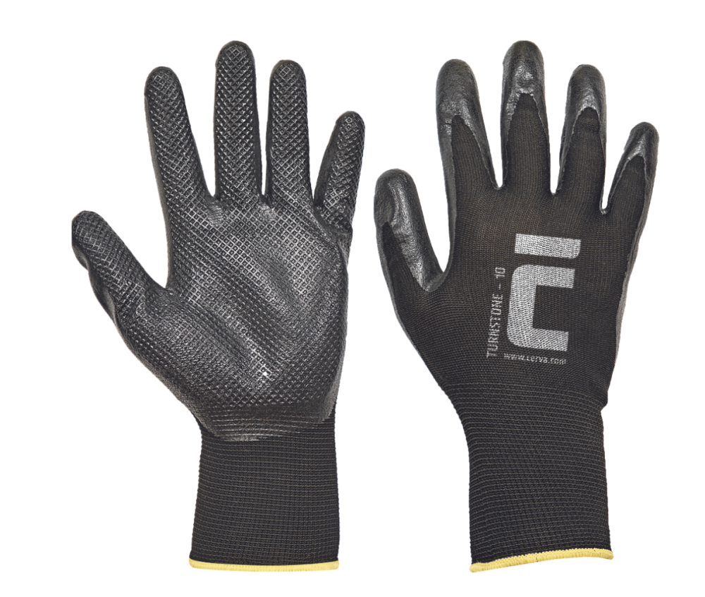 Werkhandschoen Turnstone nitril dip (maten)