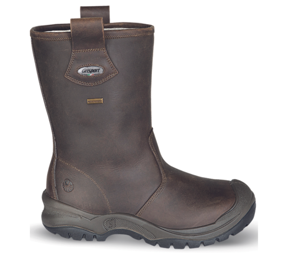 Veiligheidslaars grisport 70249CenL gevoerd (maten)