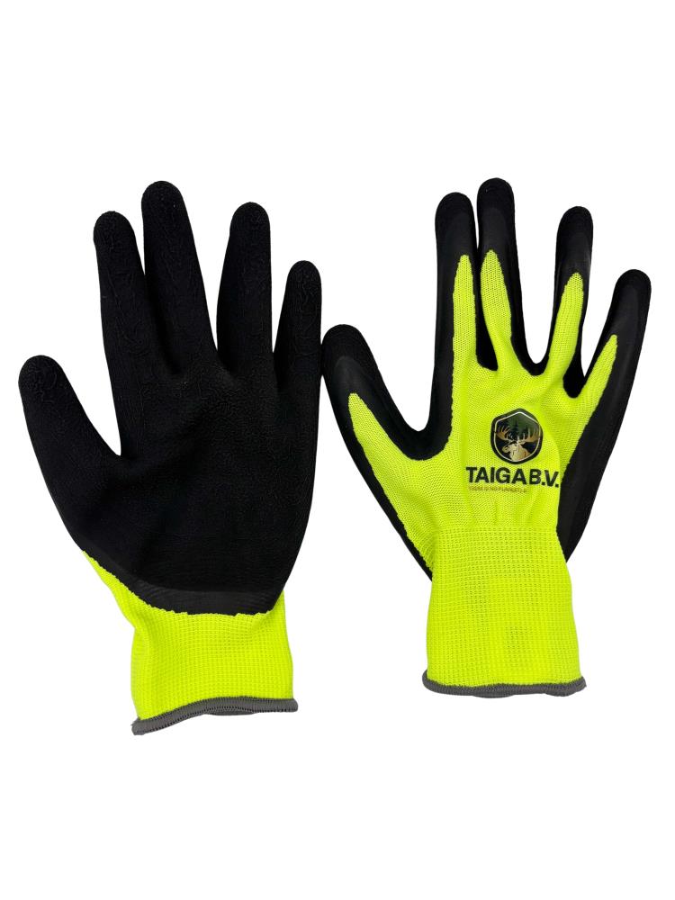 Werkhandschoen geel/zwart 