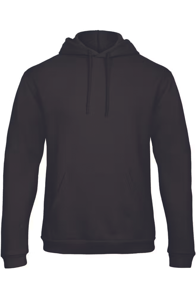Sweatshirt Hoodie ID-203 zwart (maten)