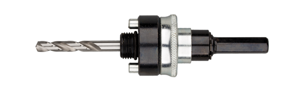 Gatzaaghouder quick-lock voor gatzagen 