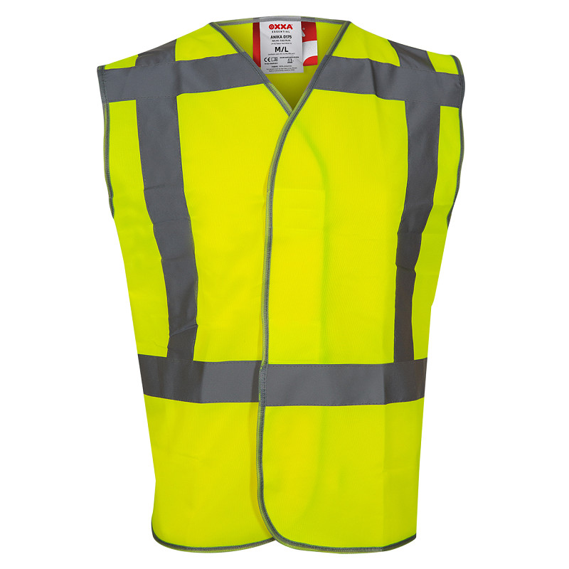 Veiligheidsvest geel vlamvertragend