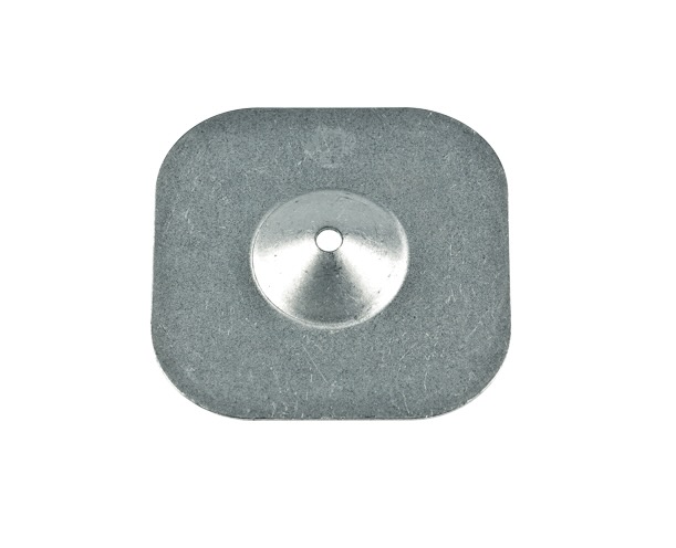 Drukverdeelplaat 70x70x1,0mm S2 Gat Ø 4,85mm 15 cycli emmer 500