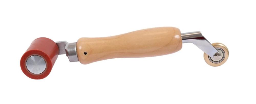 Aandrukrol combo (45mm + 6mm messing)