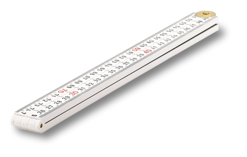 Timmermansduimstok nylon wit Sola