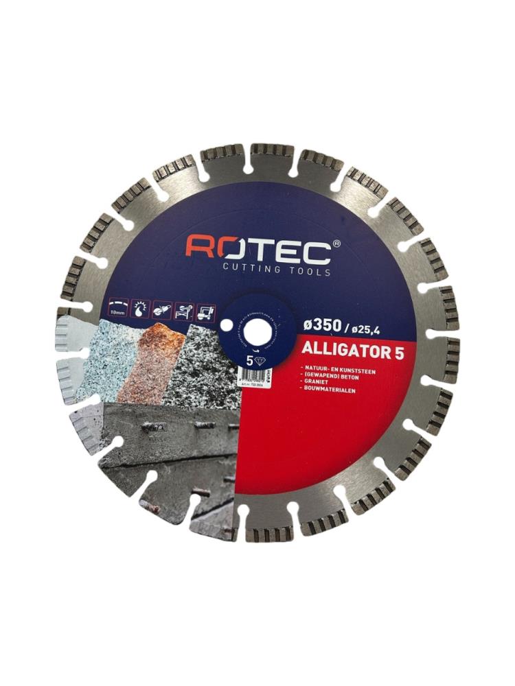 Diamantzaagblad 350x3,2x25,4mm ALLIGATOR 5 