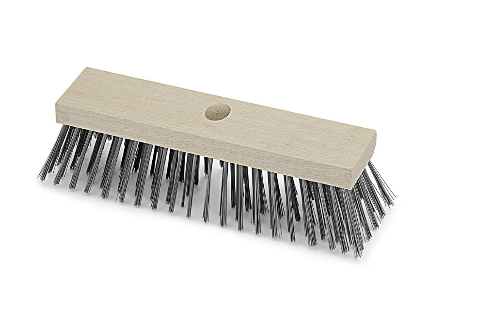 Bezem staaldraad 29cm