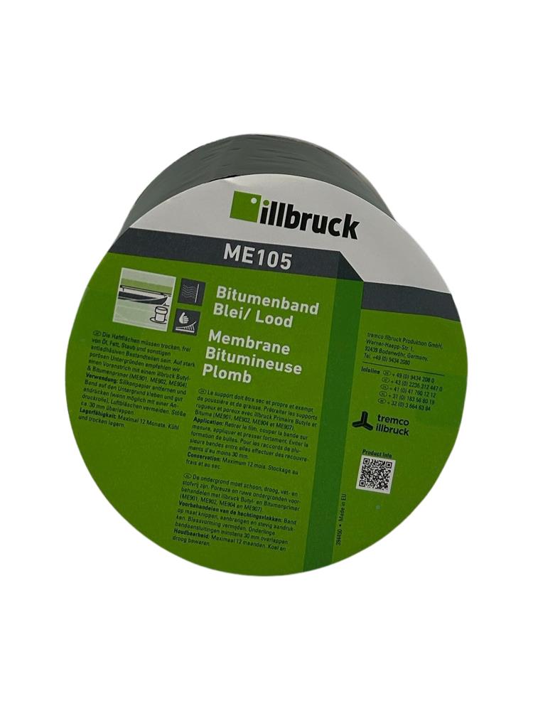 Loodband 10 cm x 10 mtr