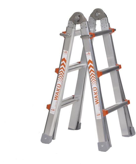 Telescoopladder Waku 4x3 model 0