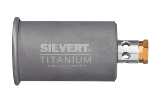Titaanbranderkop 60mm Sievert