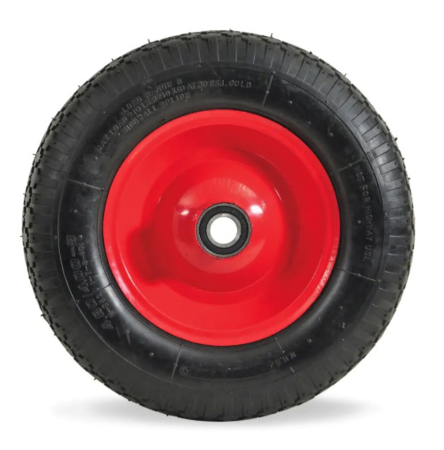 Luchtbandwiel voor handtrekwagen 4.00-8, ø400x100mm 