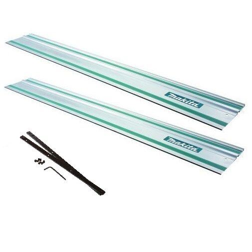 Makita Geleiderailset 2x1500mm + koppelstrips