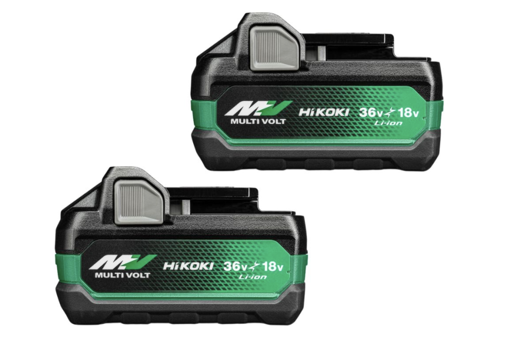 Hikoki Accu's (2 stuks) 36V 2,5Ah/18V 5,0Ah  