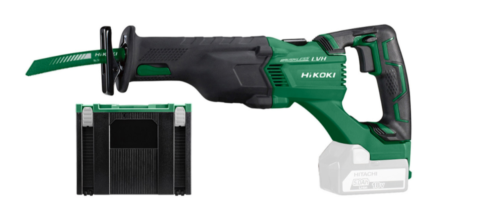 Hikoki Reciprozaag CR18DBLW4SZ 18V HSC koffer (excl. lader en accu's)