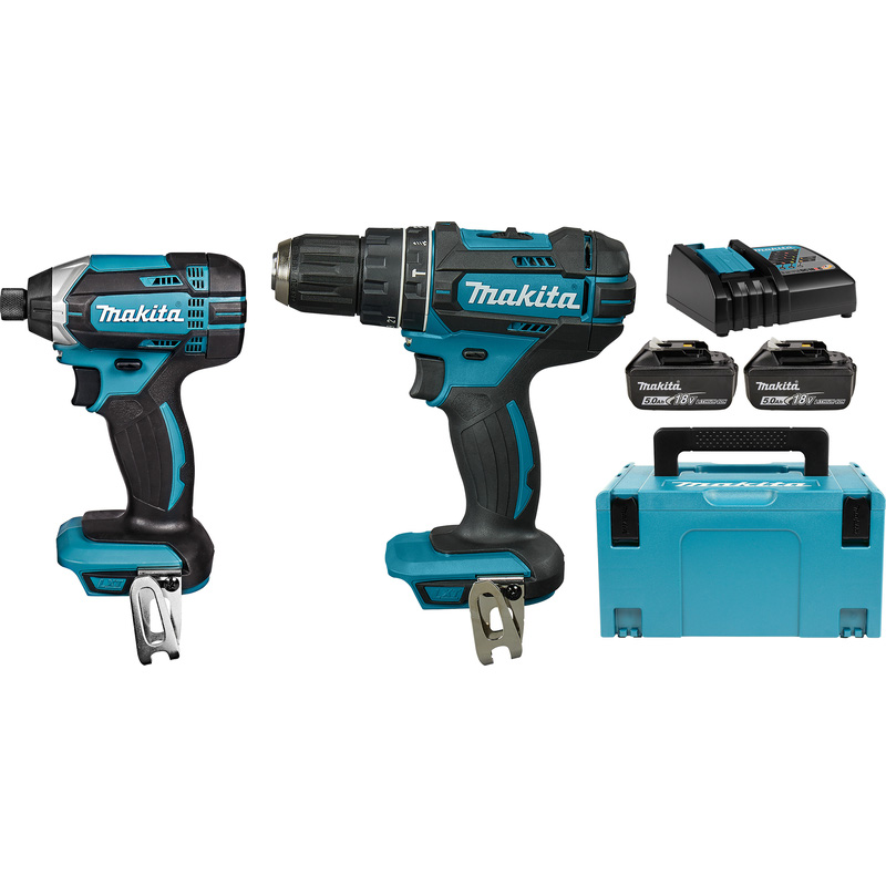 Makita Combiset DLX2131TJ Combiset 5.0 ah