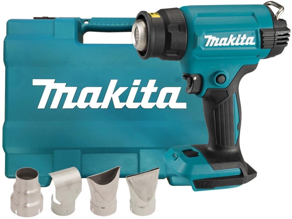 Makita DHG181ZK 18V Li-ion accu heteluchtpistool incl. diverse opzetstukken i