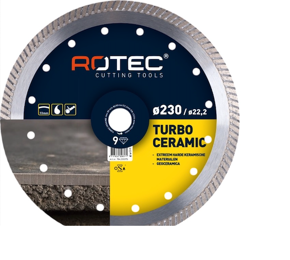 Diamantzaagblad 350x25,4mm TURBO CERAMIC