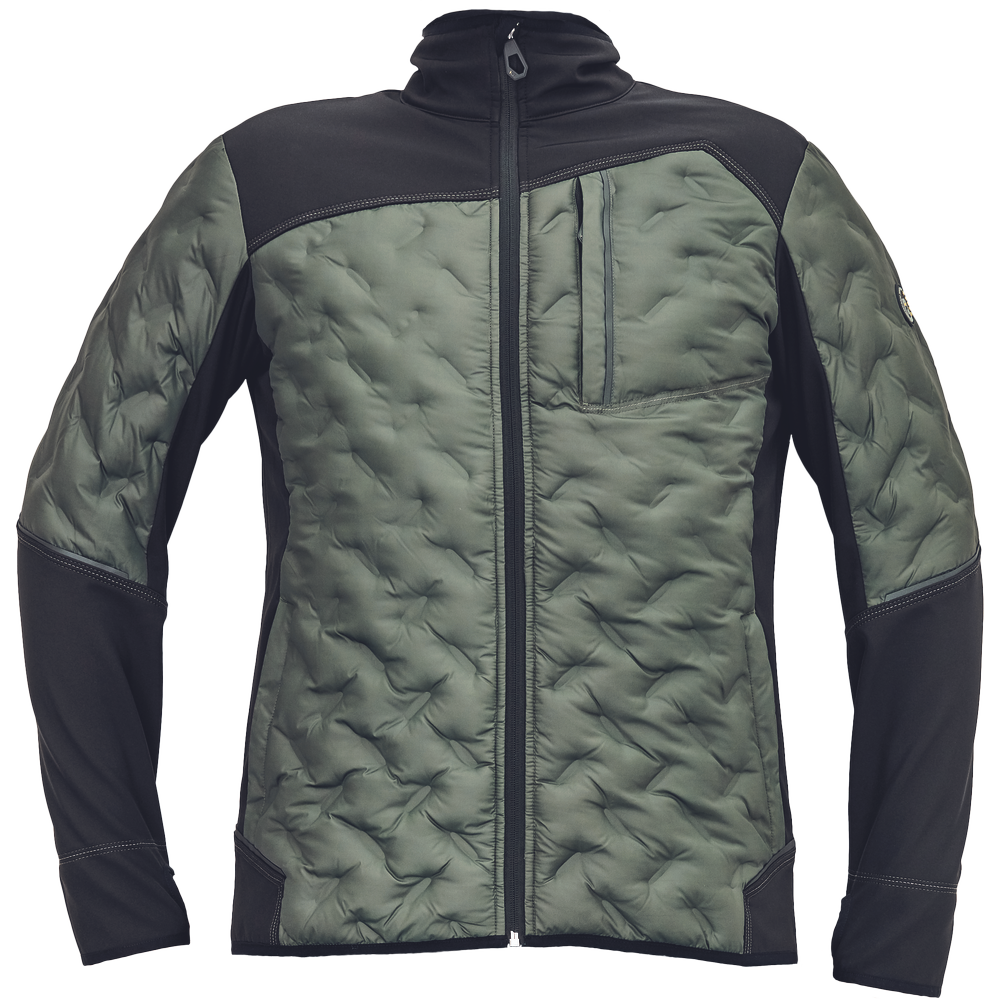 Softshell jas Neurum donk.olijfgroen XL