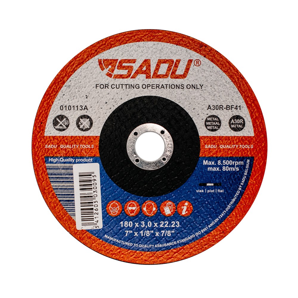 Doorslijpschijf 180x3x22mm staal (SADU)