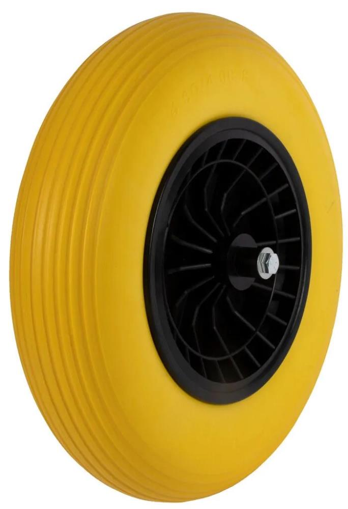 Kruiwagenwiel kunststof antilek