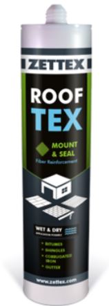 RS_line Rooftex koker 310ml glasvezelversterkte rubberbitumen kit(00057020)