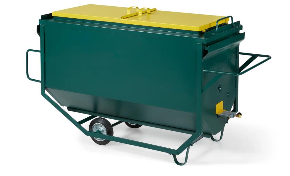 Bituumketel 250ltr Grün