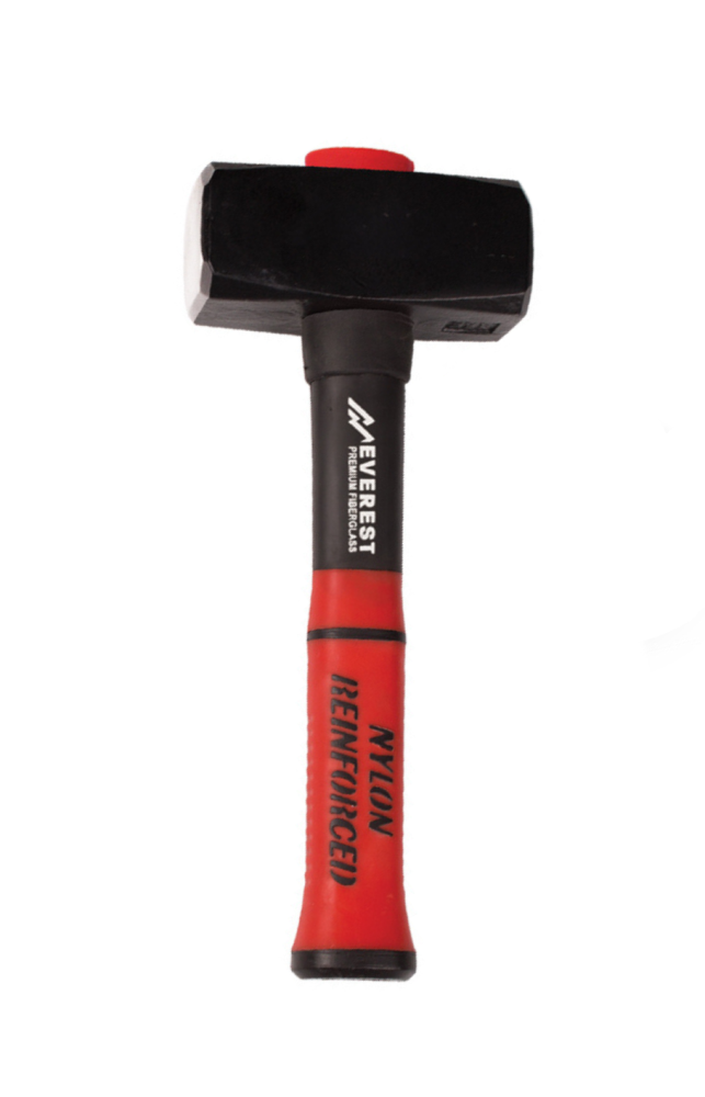 Moker - Vuisthamer EVEREST 1250 gram met fiberglassteel 28 cm