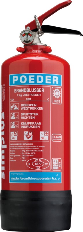 Brandblusser 2kg 