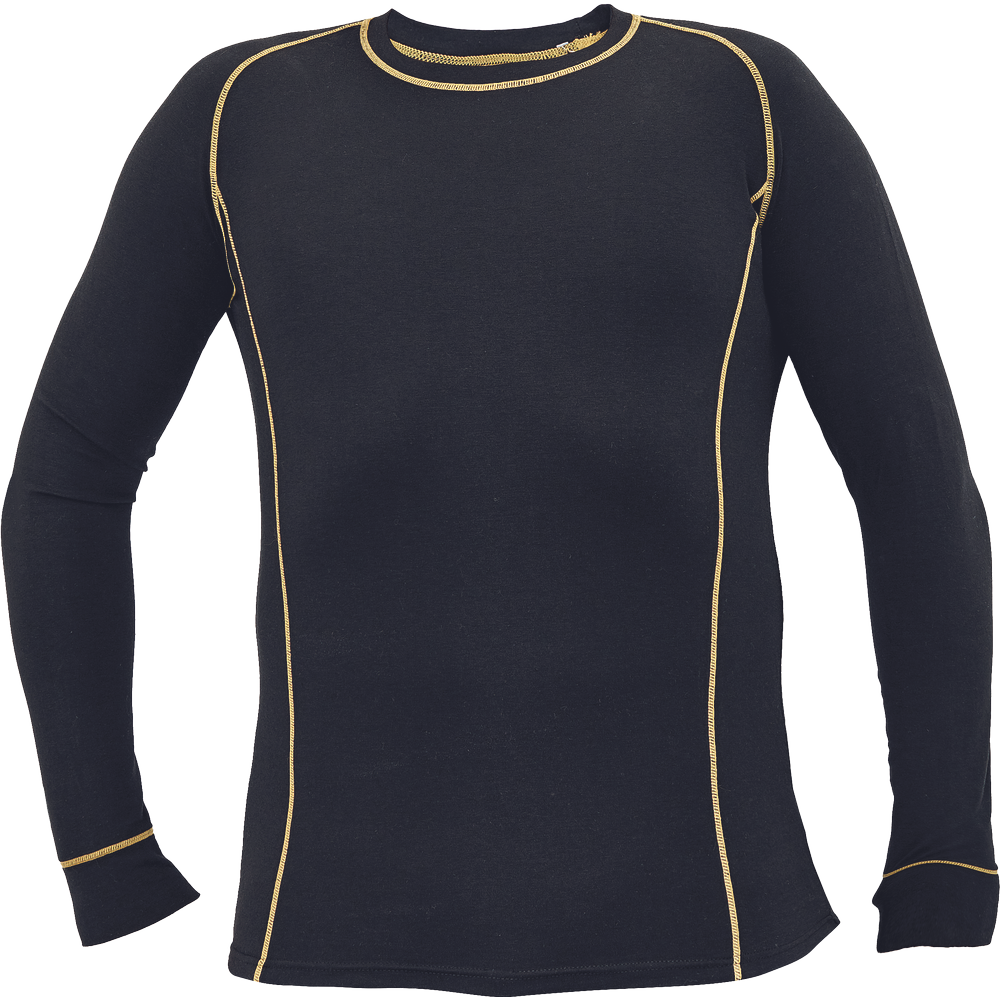 Lange mouwen T-shirt LOVELL -zwart-XXL