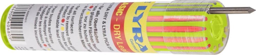 Lyra markeer potlood navulset (GRAPHITE/RED/YELLOW