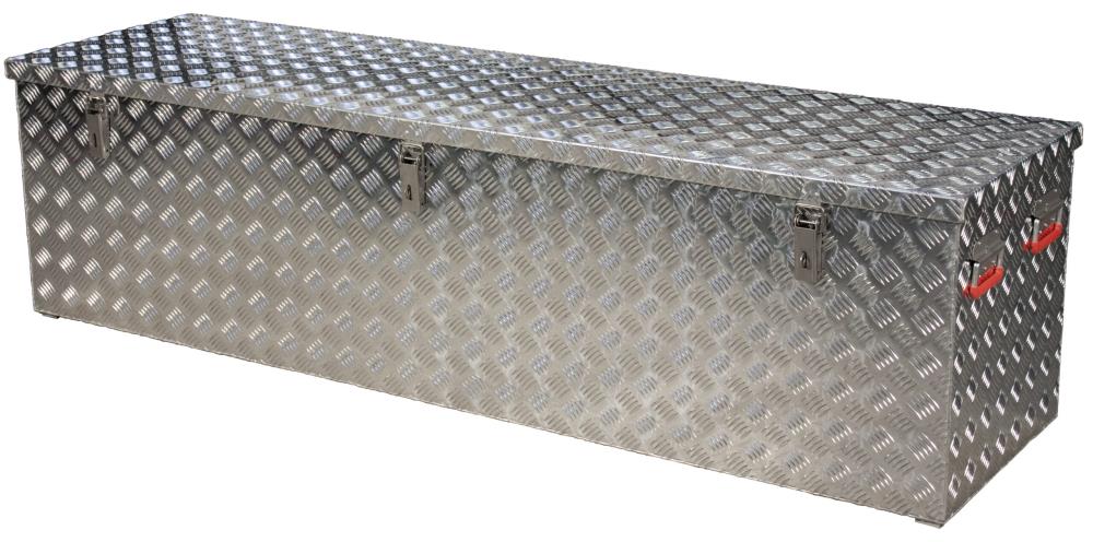 Aluminium traanplaat transport/gereedschapskist 470Ltr (1896x525x515mm)