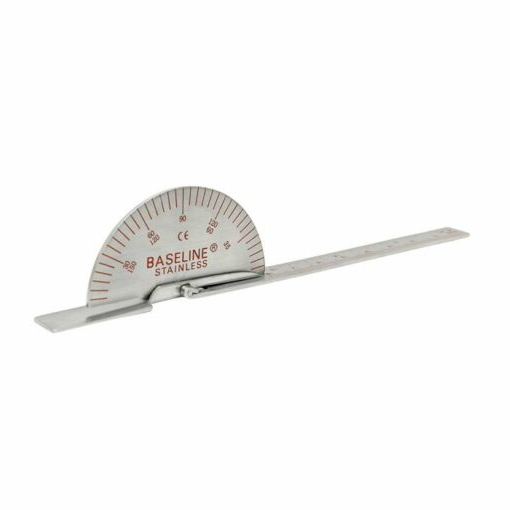 Baseline Finger Goniometer - Metal - Standard - 6 inch